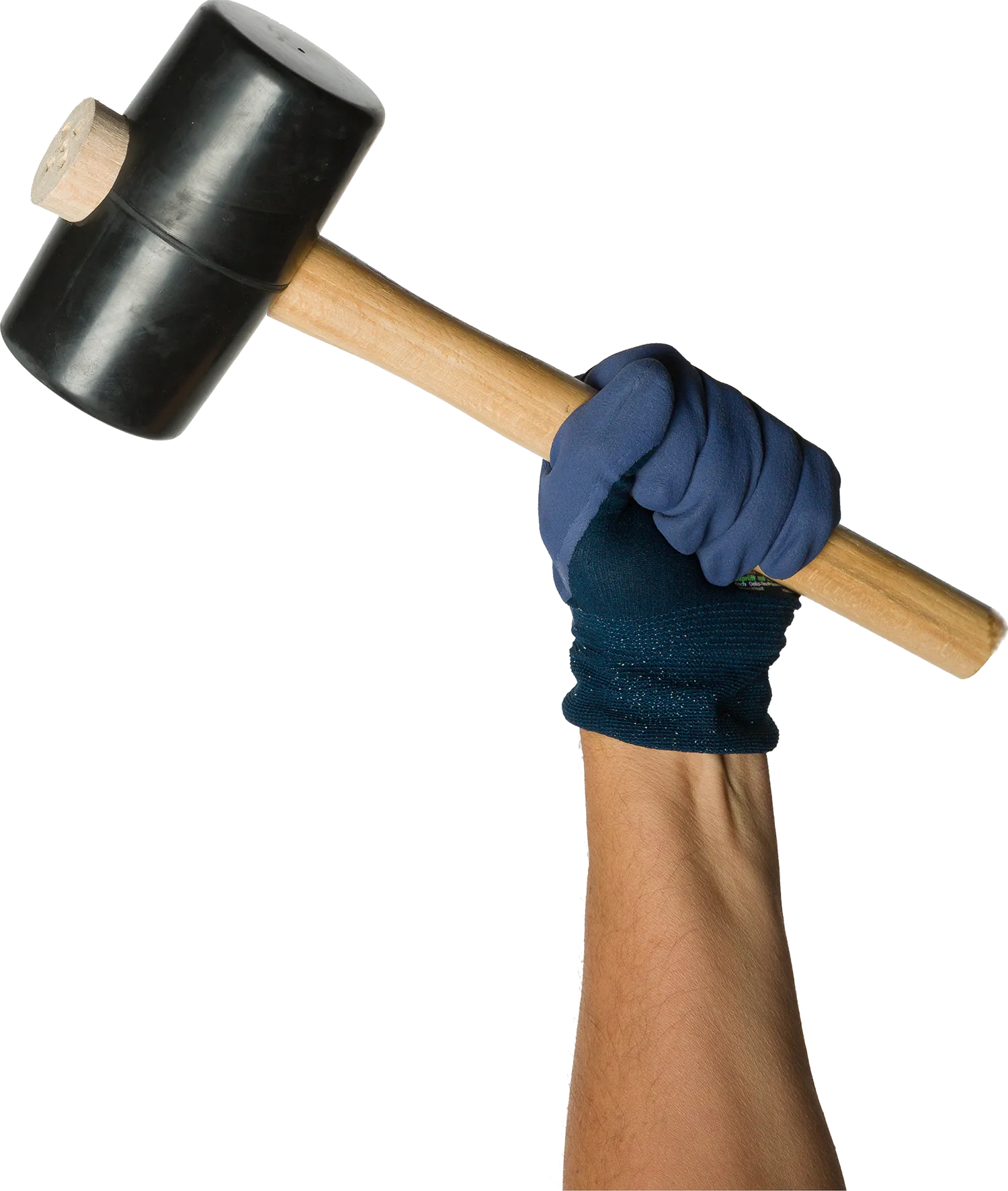 A hand holding garden shears